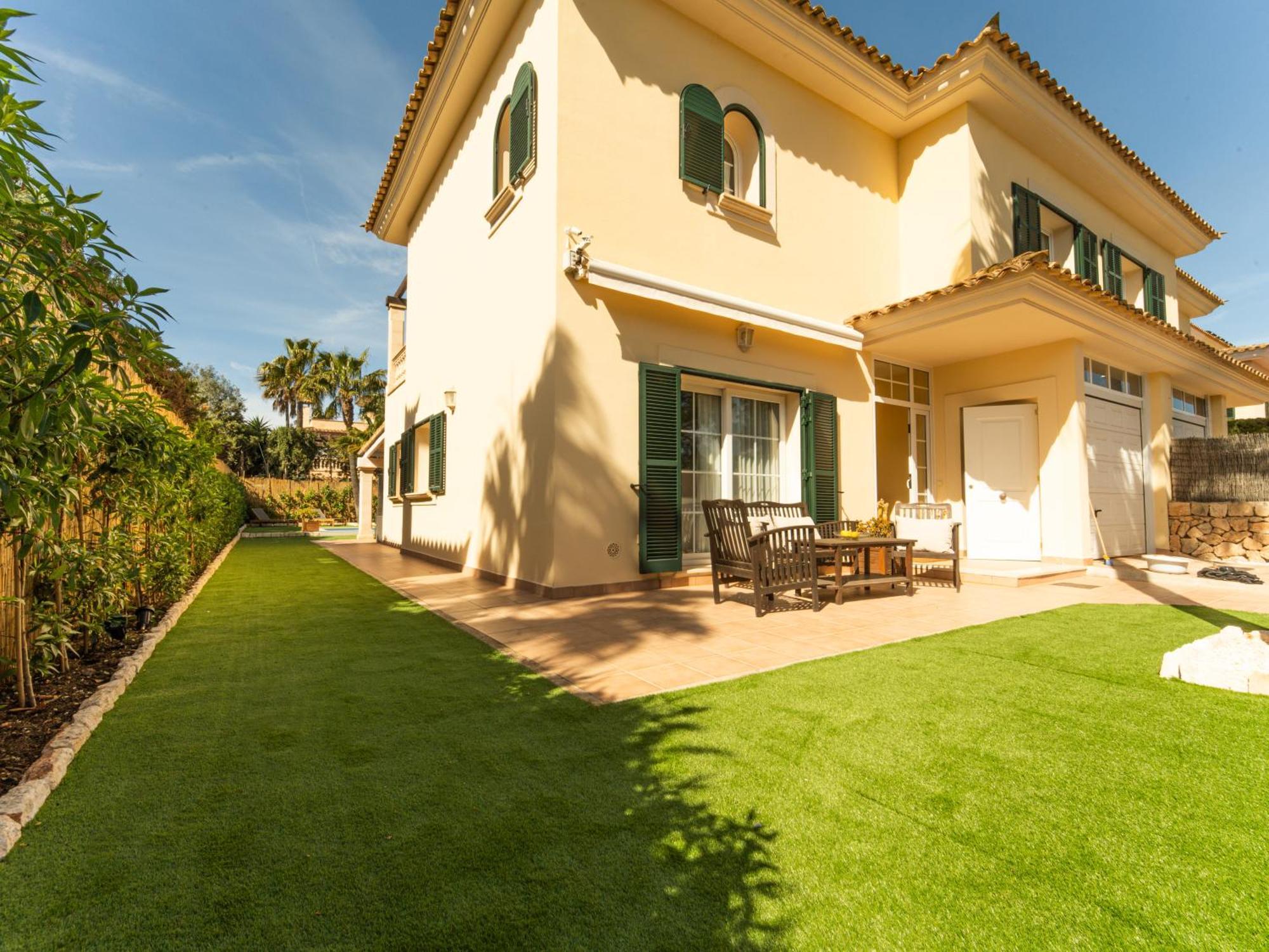 Casa Pinsa - Grosszuegiges Mediterran-Stilvolles Ferienhaus Mit Eigenem Pool In Puig De Ros Llucmajor  Zewnętrze zdjęcie