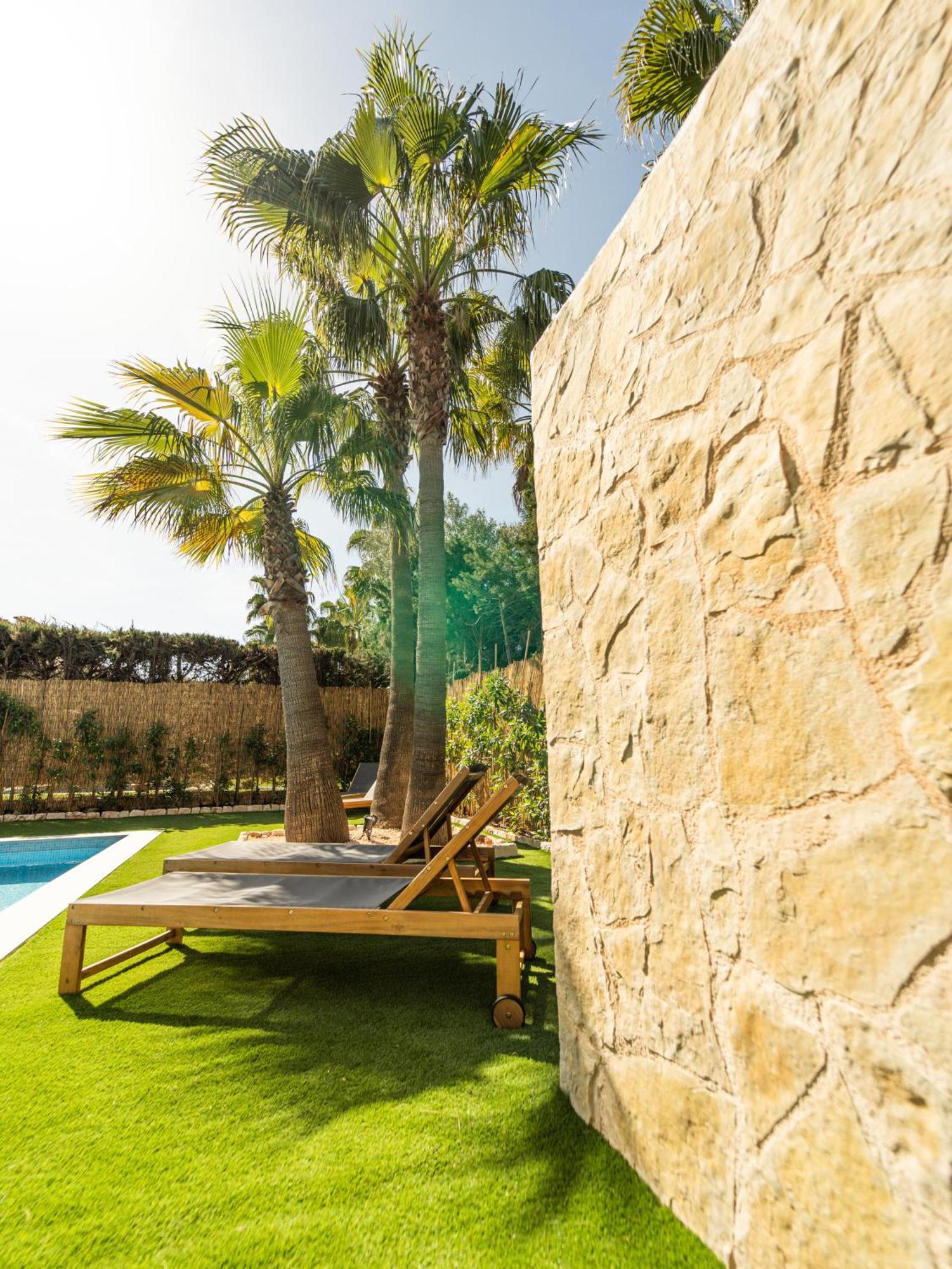 Casa Pinsa - Grosszuegiges Mediterran-Stilvolles Ferienhaus Mit Eigenem Pool In Puig De Ros Llucmajor  Zewnętrze zdjęcie